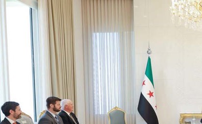 الشرع يستقبل وفداً من شركة شيفرون الأميركية