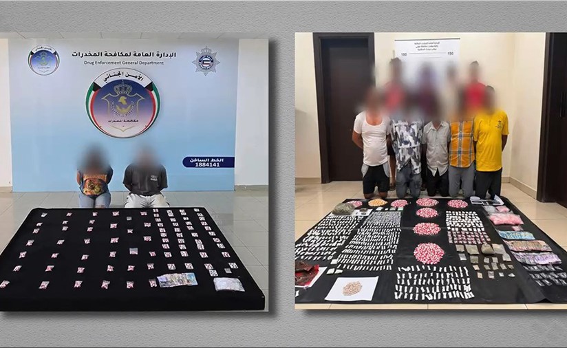 بالفيديو الأمن الجنائي يضبط 29 متهما بحوزتهم كميات من المواد المخدرة والمؤثرات العقلية المعدة للاتجار والتعاطي