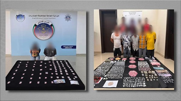 بالفيديو.. «الأمن الجنائي» يضبط 29 متهماً بحوزتهم كميات من المواد المخدرة والمؤثرات العقلية المعدة للاتجار والتعاطي