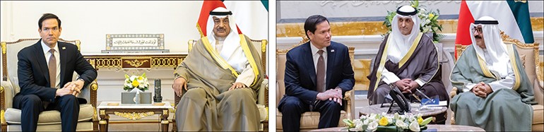 الأمير بحث مع روبيو تعزيز الأمن