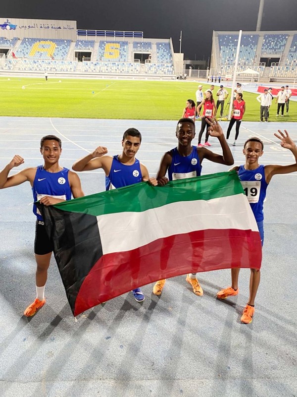  فريق التتابع الفائز بالميدالية البرونزية