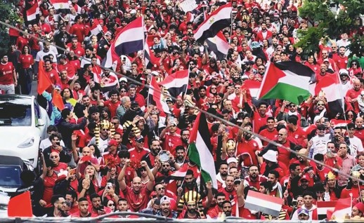 فرحة مصريـــة تاريخيــة