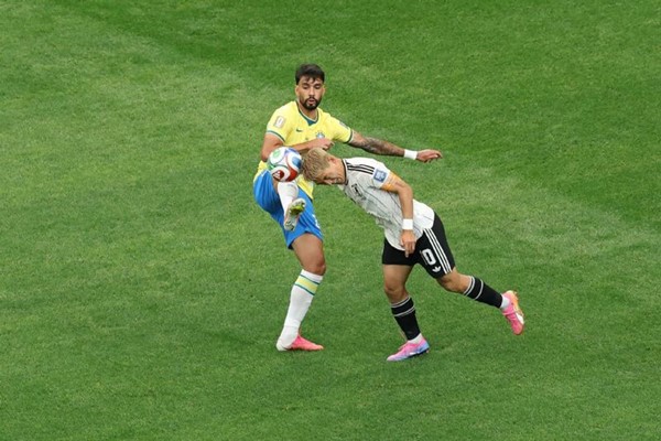 كأس العالم: البرازيل تقصي اليابان بصعوبة