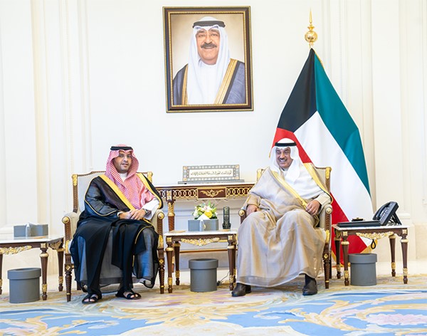 ولي العهد يستقبل الأمير تركي بن محمد آل سعود بمناسبة زيارته الرسمية للبلاد