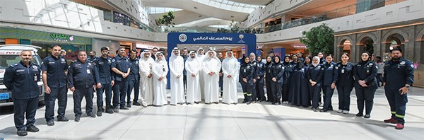 العوضي يدشن فعاليات يوم المسعف العالمي