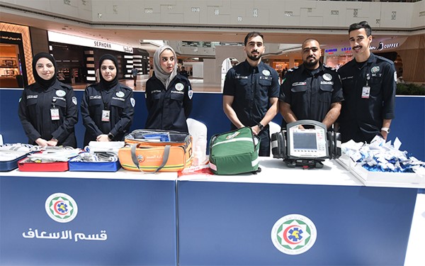 العوضي يدشن فعاليات يوم المسعف العالمي