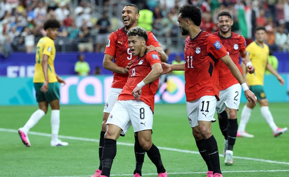 كأس العالم مصر تواصل مشوارها التاريخي وتتأهل إلى دور الـ 16