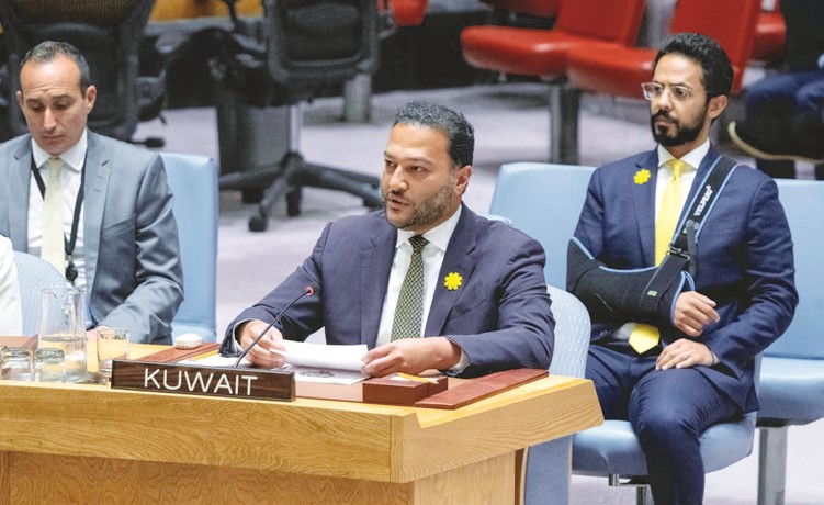 الكويت على مجلس الأمن إيقاف الاعتداءات الإيرانية