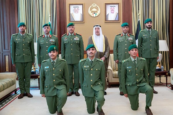 رئيس «الحرس» يشهد أداء القسم لعدد من الضباط: صون أمن الوطن واستقراره
