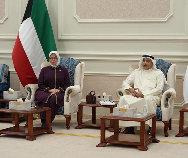 رئيس الإدارة العامة للجمارك يستقبل سفيرة جمهورية تركيا الصديقة لدى الكويت لبحث تعزيز التعاون الجمركي