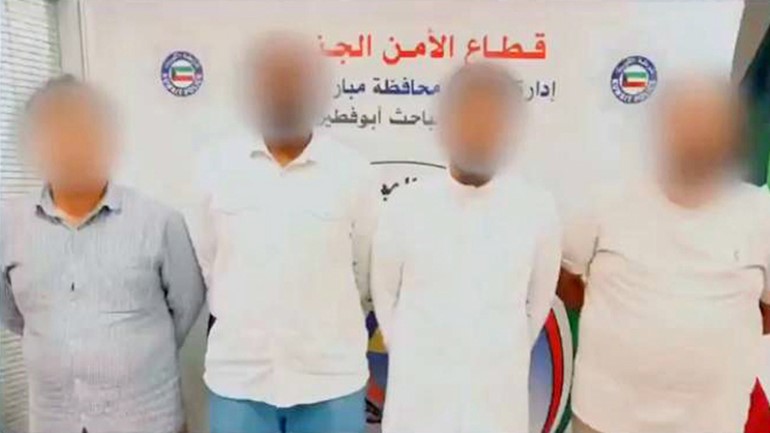 المتهمون في قبضة المباحث الجنائية
