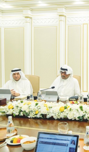 شريدة المعوشرجي والشيخ عبدالله العلي