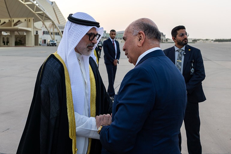 وزير الخارجية يبحث مع نظيره العراقي تطورات الأحداث الراهنة في المنطقة