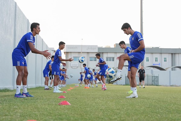 جانب من تدريب سابق لمنتخبنا الوطني تحت 20 عاما