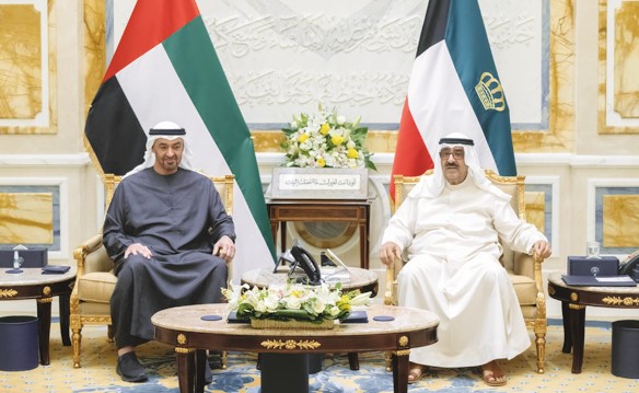 الكويت والإمارات دعم جهود إرساء السلام في المنطقة