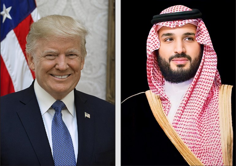 ولي العهد السعودي والرئيس الأميركي يؤكدان دعمهما لكل ما يسهم في تحقيق أمن واستقرار المنطقة