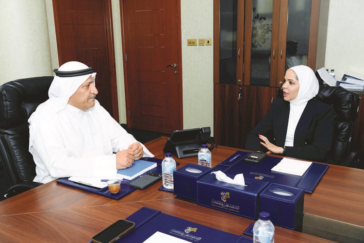 د.جاسم العلي مع آمال الدويسان