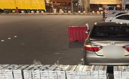 بالفيديو.. «الجمارك» تُحبط تهريب أكثر من 5300 علبة سجائر عبر منفذ النويصيب