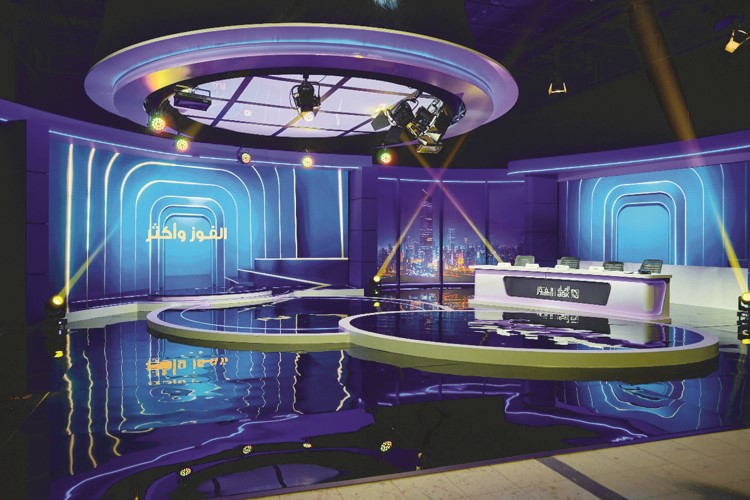 استديو سحب الفوز من البنك الأهلي الكويتي