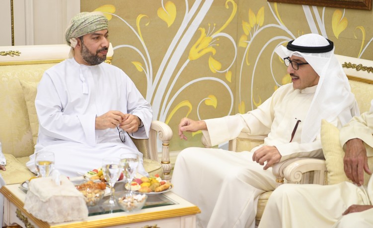 بالفيديو أحمد الناصر كرم السفير العماني بمناسبة انتهاء مهام عمله في الكويت
