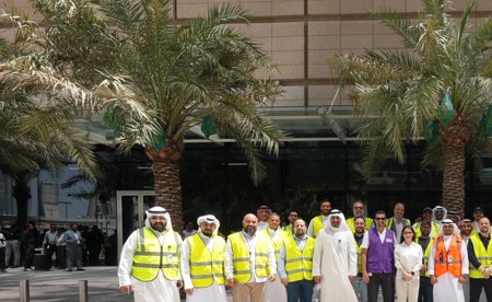 «stc» تجري إخلاءً وهمياً لمقرها في برج العاصمة