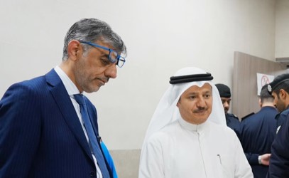 وكيل «الداخلية» زار رجل الأمن المصاب أثناء أداء واجبه