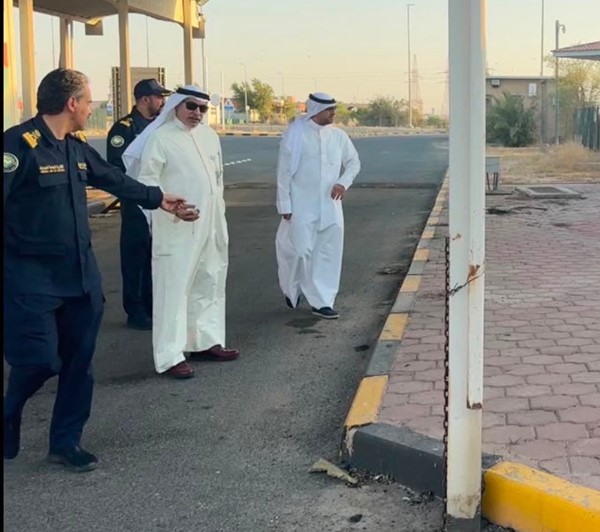 النويف: الجمارك تواصل أداء مهامها في جميع المنافذ