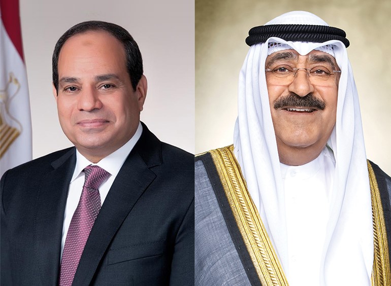 الأمير علاقات أخوية تربط الكويت ومصر وحرص مشترك على تعزيزها وتطويرها