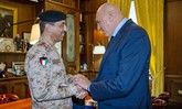 رئيس الأركان بحث تطوير التعاون المشترك مع وزير الدفاع الإيطالي