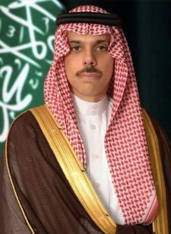 وزير الخارجية السعودي صاحب السمو الأمير فيصل بن فرحان