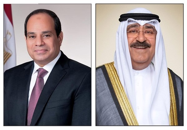 الأمير يتلقى اتصالاً هاتفياً من الرئيس المصري
