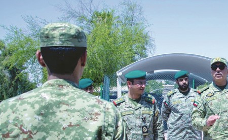 وكيل الحرس الوطني تفقّد أحد مواقع المسؤولية: جاهزية وانضباط
