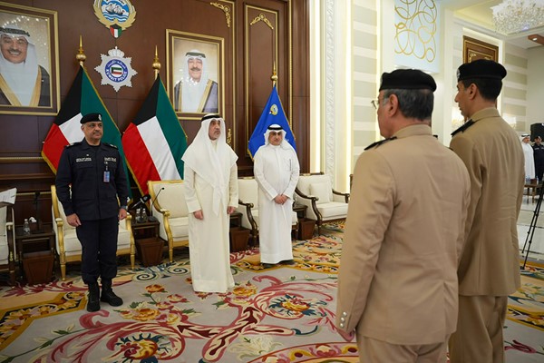 اليوسف: المرحلة المقبلة تتطلب مواصلة العمل بروح الفريق الواحد ونعمل على إعداد قيادات أمنية قادرة على تحمّل المسؤولية ومواصلة التطوير