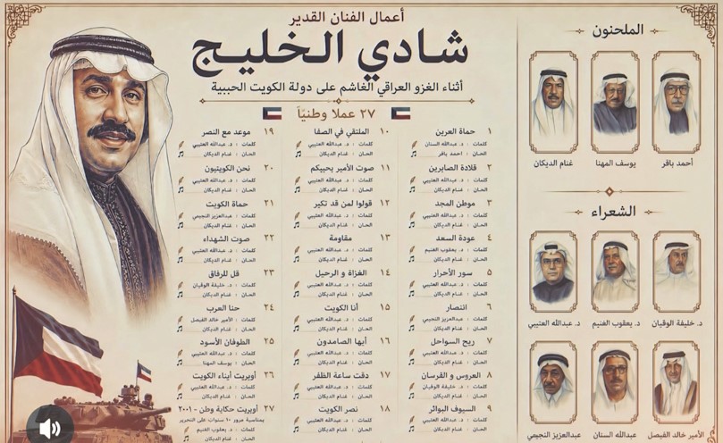 شادي الخليج صوت الكويت أثناء الاحتلال العراقي