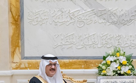 صاحب السمو يتسلم دعوة من ولي العهد السعودي لحضور «منتدى مبادرة مستقبل الاستثمار» في الرياض أكتوبر المقبل