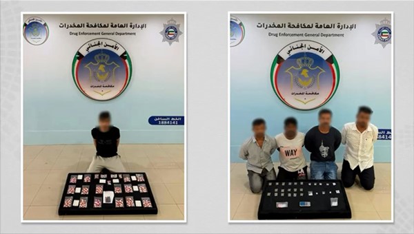 «الداخلية»: ضبط 4 كيلو مخدرات و6 آلاف حبة مخدرة بحوزة 23 متهماً
