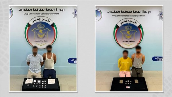 «الداخلية»: ضبط 4 كيلو مخدرات و6 آلاف حبة مخدرة بحوزة 23 متهماً