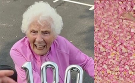 في عيد ميلادها الـ 100.. الجدة بولين تنافس الجيل Z على مواقع التواصل