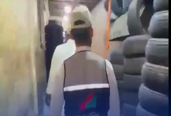 ضبط مخزن يجدد 1430 إطاراً مستعملاً لبيعها للمستهلكين