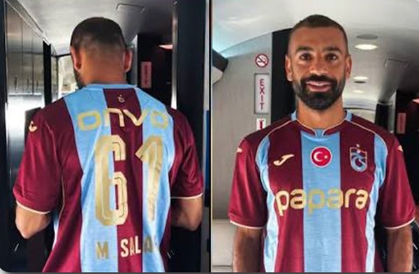 «الأوتشلو» والرقم 61.. رسائل لافتة من محمد صلاح لجماهير طرابزون في ظهوره الأول