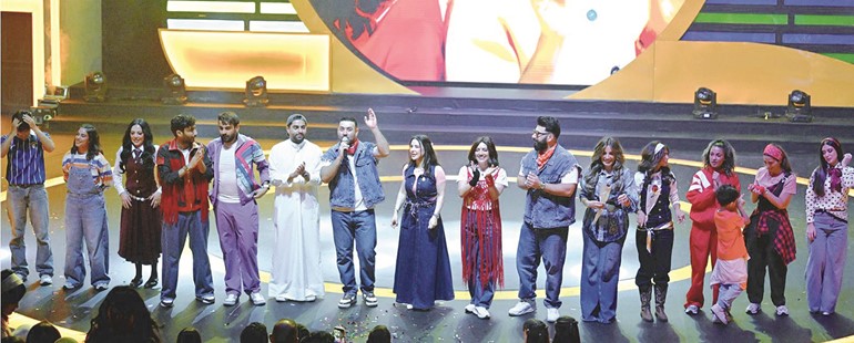 مشهد من مسرحية منتزه الخيران