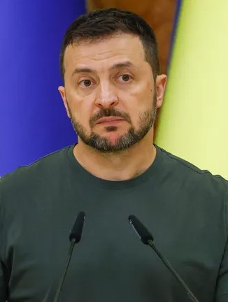 الرئيس الأوكراني فولوديمير زيلينسكي