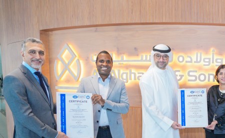 شركة علي الغانم وأولاده للسيارات تحصل على ثلاث شهادات «آيزو» عالمية في الجودة والاستدامة والسلامة المهنية