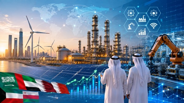 62.45 مليار دولار استثمارات الطاقة والصناعة والبنية الرقمية في دول الخليج بحلول 2030