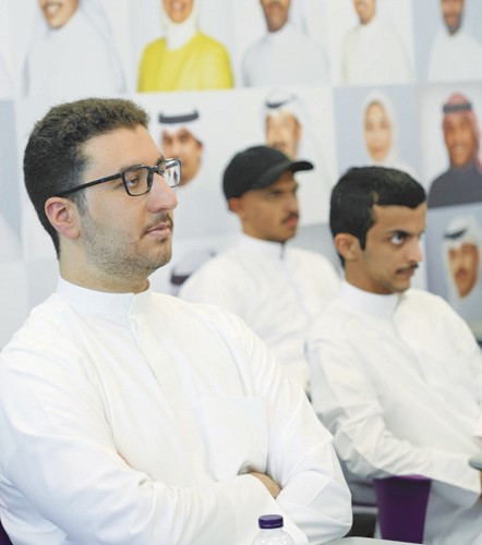 عدد من متدربي برنامج انطلاقة