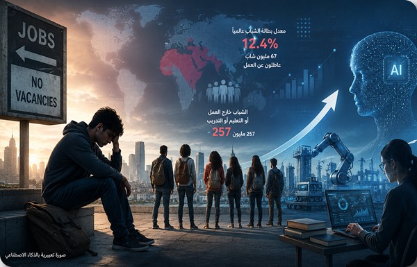 أكثر من 257 مليون شاب بلا عمل عالمياً والبطالة تضغط بقوة على المنطقة العربية