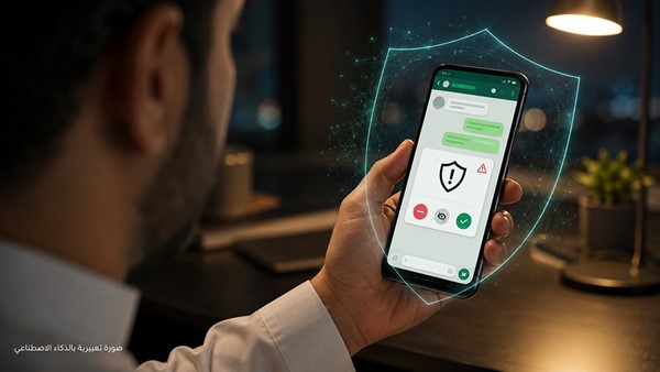 «واتساب» يختبر درعاً ذكياً جديداً لمواجهة الرسائل الاحتيالية