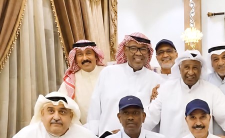 ديوانية أمان تحتفل بعودة خالد الملا