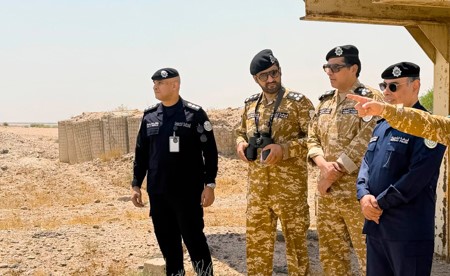 حمد المنيفي تفقّد قطاعي «الأمن الخاص» و«أمن الحدود»: الجاهزية والالتزام بأداء الواجبات