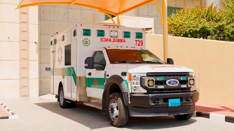 إحدى سيارات الإسعاف